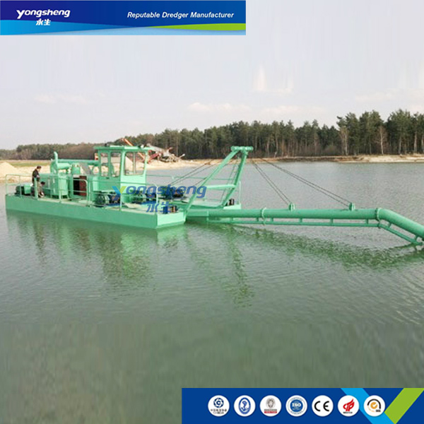 Jet suction type sand pumping vessel manufactured for Poland