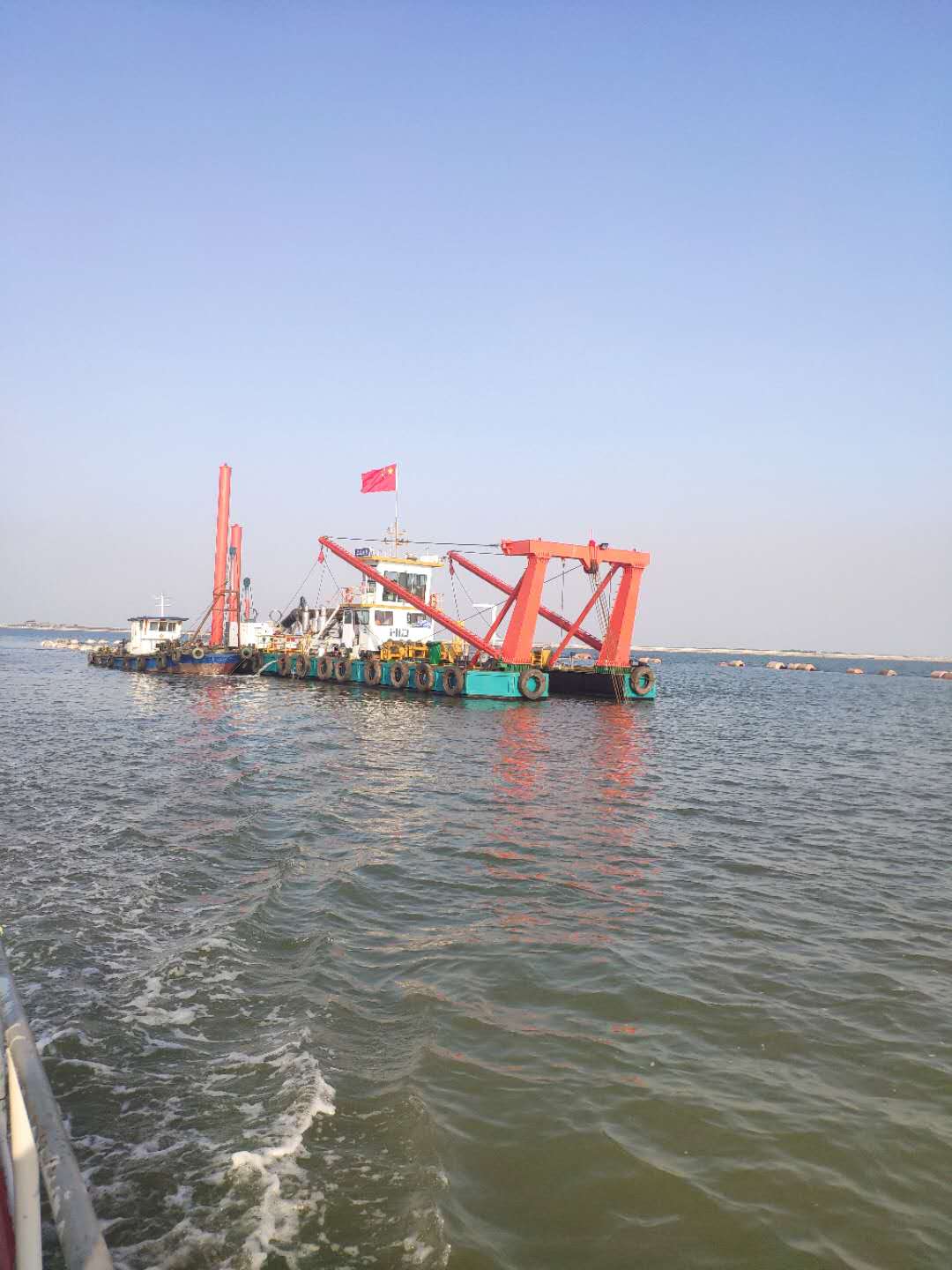 YS-CSD5522 Cutter Suction Dredger Delivery